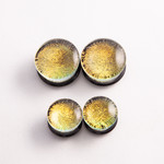 Gorilla Glass Gorilla Glass Dichroic Double Flared Plugs