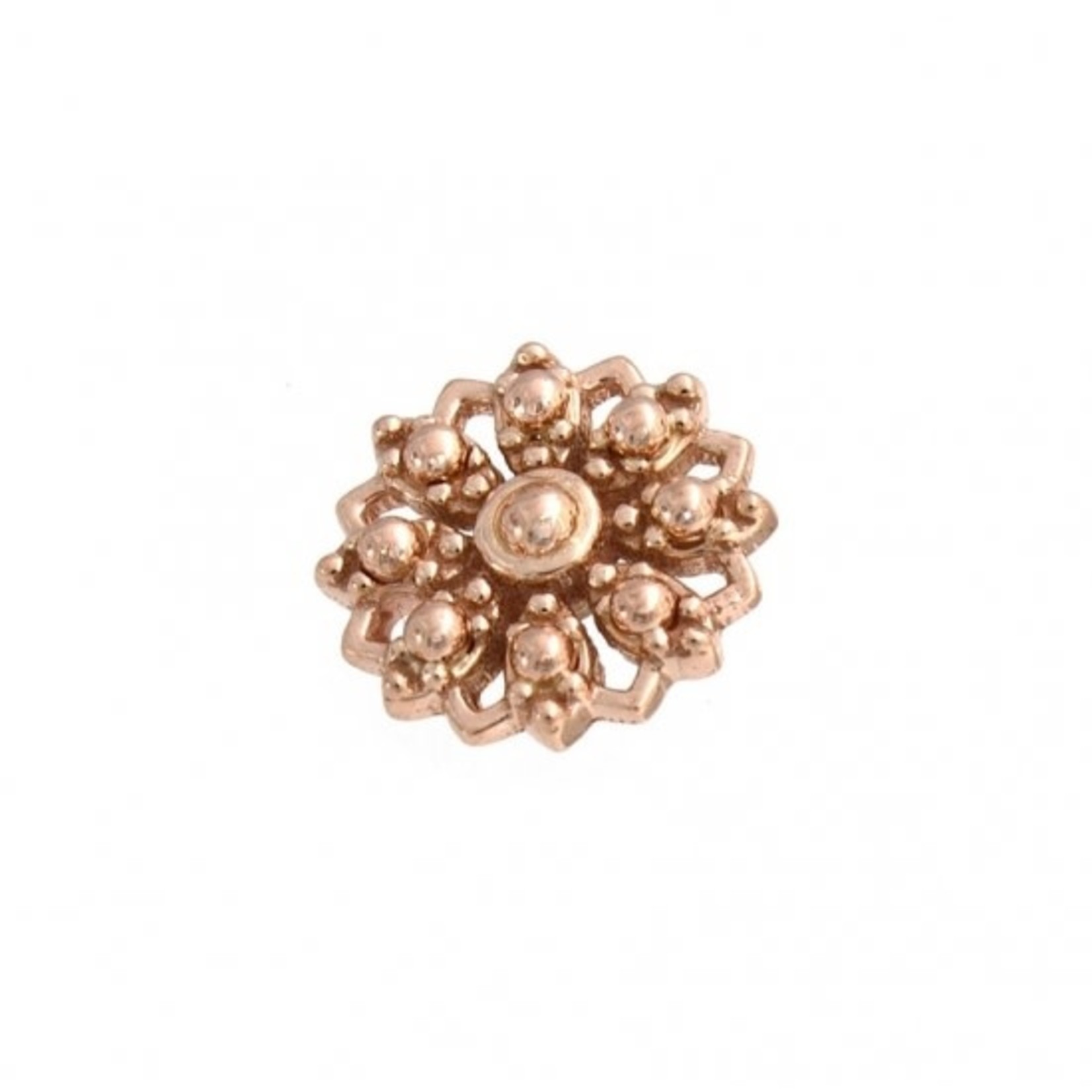 BVLA BVLA "Rosette" threaded end with gold bead accents