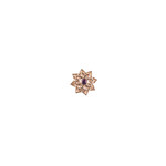 BVLA BVLA Rose Gold "Sol Flower" with Amethyst