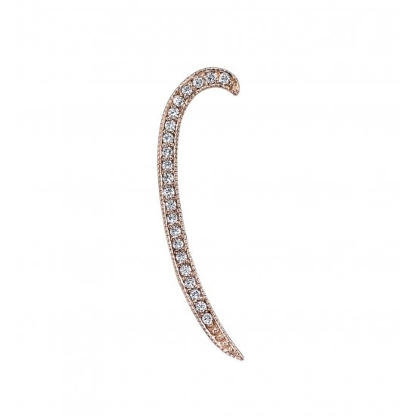 BVLA BVLA 25.0 "Milgrain Nimbus" threaded end with 22x 1.0 CZ