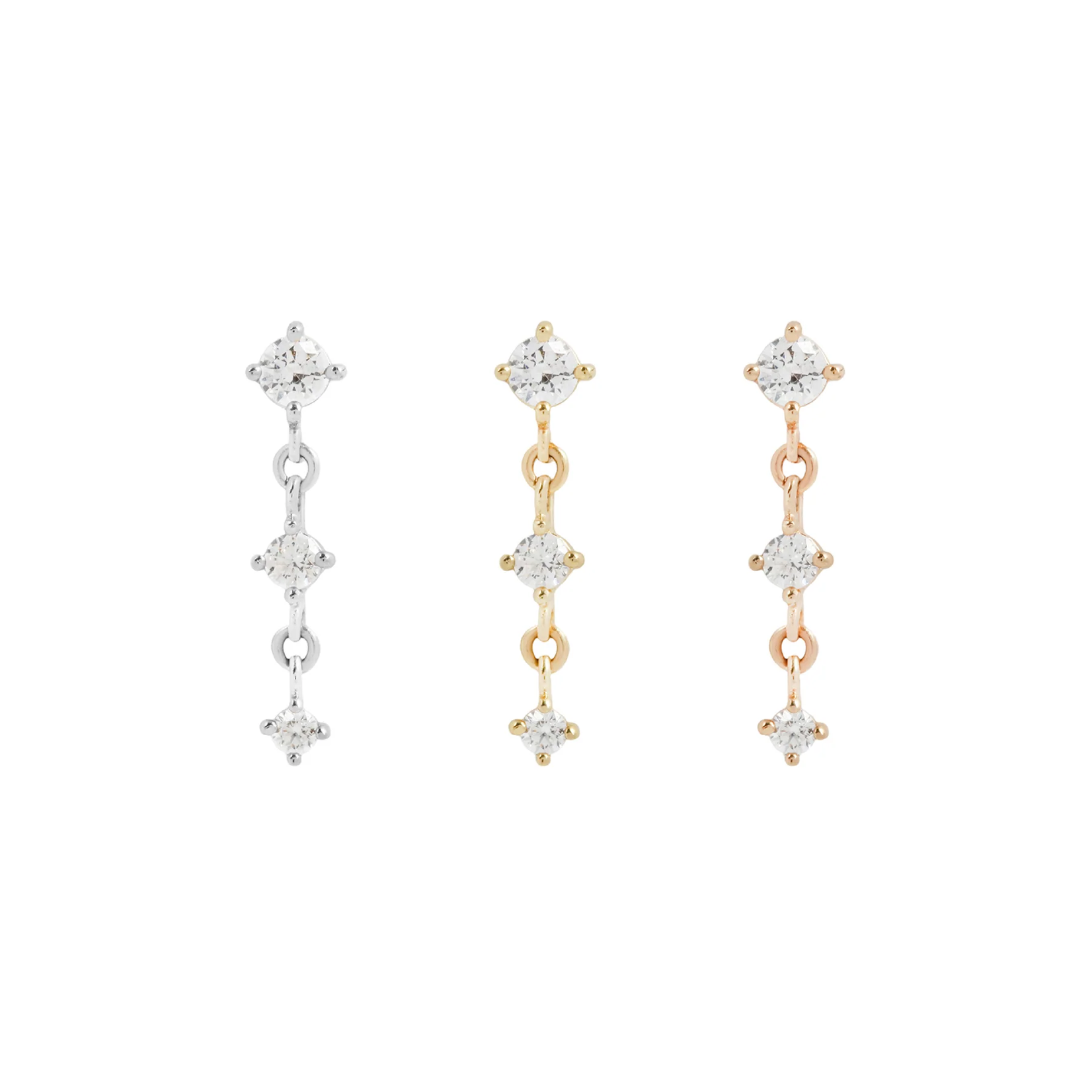 Buddha Jewelry Organics Buddha Jewelrey Organics "Kiera" press-fit end with CZ