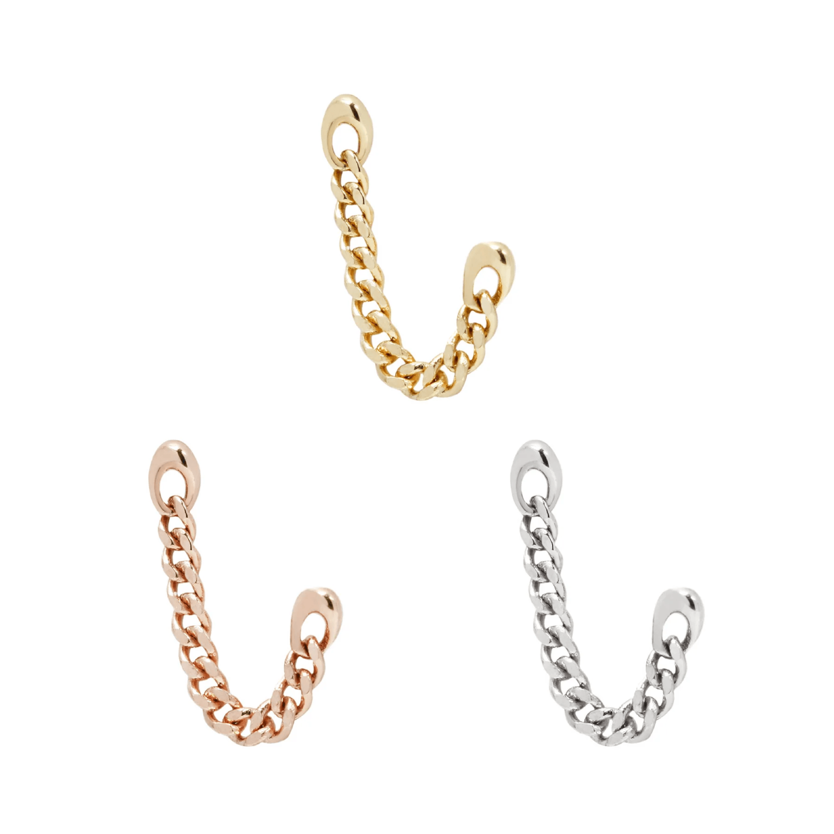 Buddha Jewelry Organics Buddha Jewelry Organics "Gold Drip" double press fit end