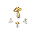 Mushroom Body Jewelry Mushroom Body Jewelry "Mushroom Amanita"