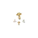 Mushroom Body Jewelry Mushroom Body Jewelry "Mushroom Amanita"