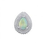 BVLA BVLA "Afghan Pear" with AA White Opal