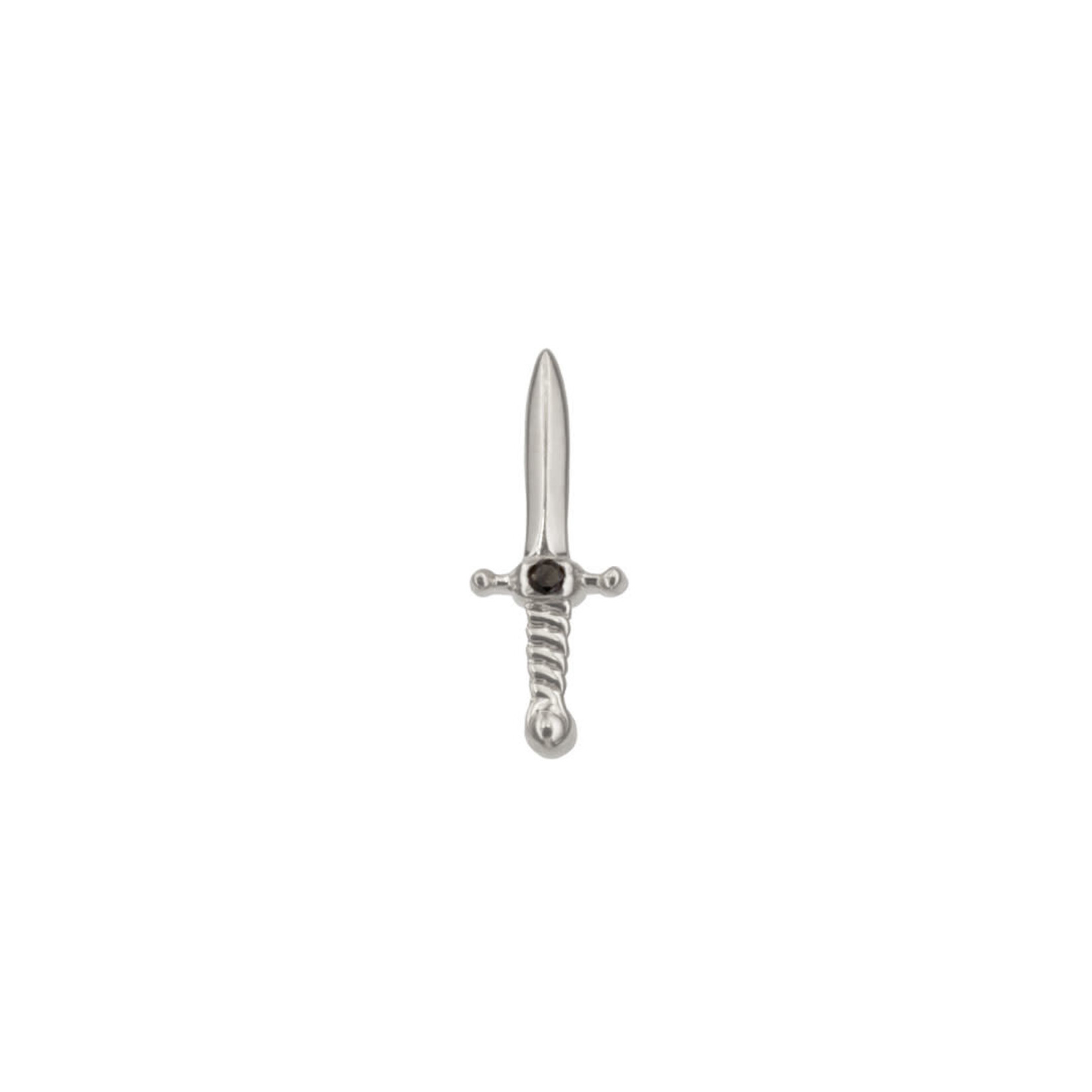 BVLA BVLA 9.0 "Slasher Dagger" threaded end with 0.8 black diamond