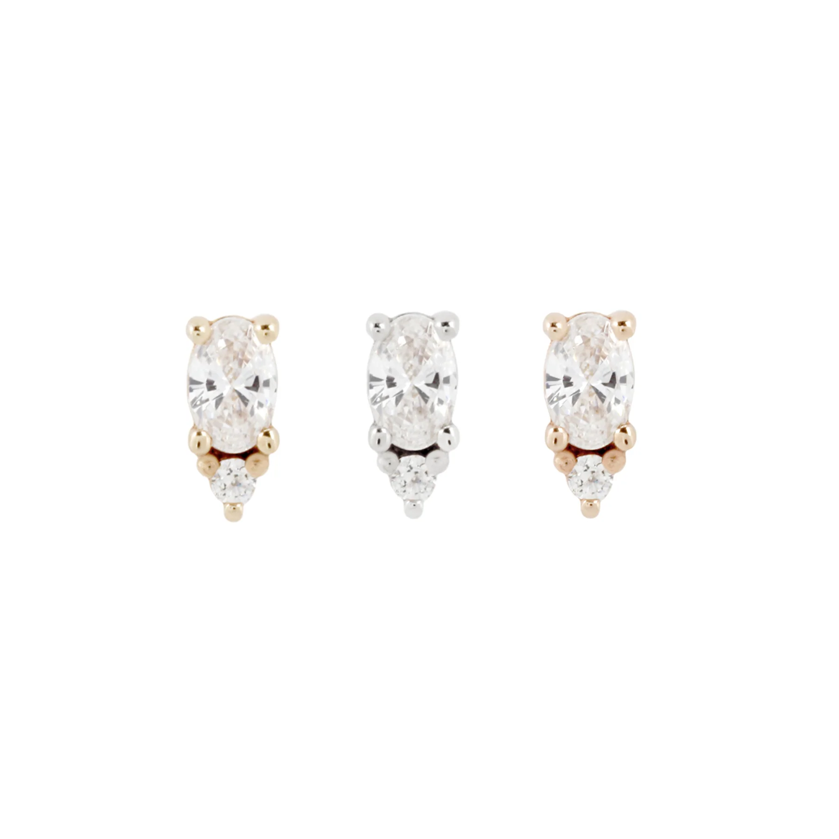 Buddha Jewelry Organics Buddha Jewelry Organics "Desden" press-fit end with CZ