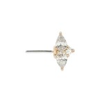 Buddha Jewelry Organics BJO forward facing "Ethereal" with CZ