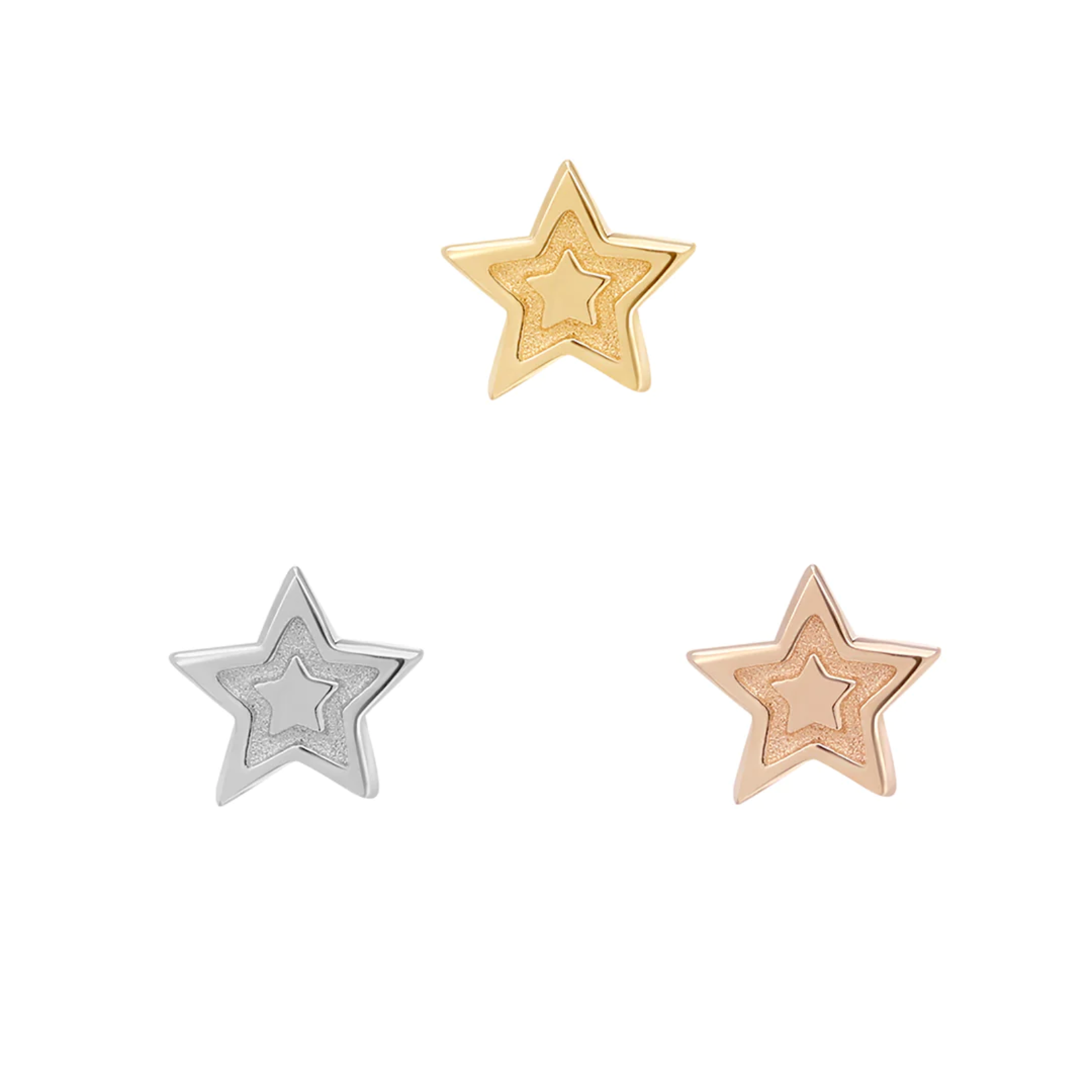 Buddha Jewelry Organics Buddha Jewelry Organics "Starstruck" star press fit end