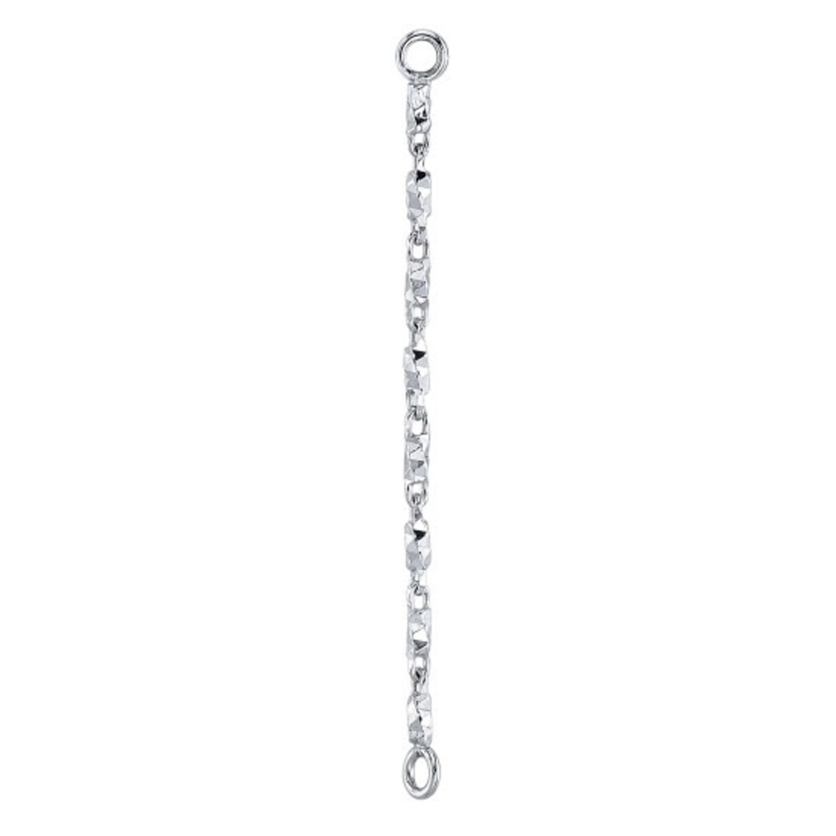 BVLA BVLA 1-1/2 "Lago" diamond-cut chain with 16g jump rings