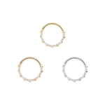 Buddha Jewelry Organics BJO "Loved" Clicker with CZ