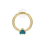 BVLA BVLA "Tanti" Fixed Ring with London Blue Topaz