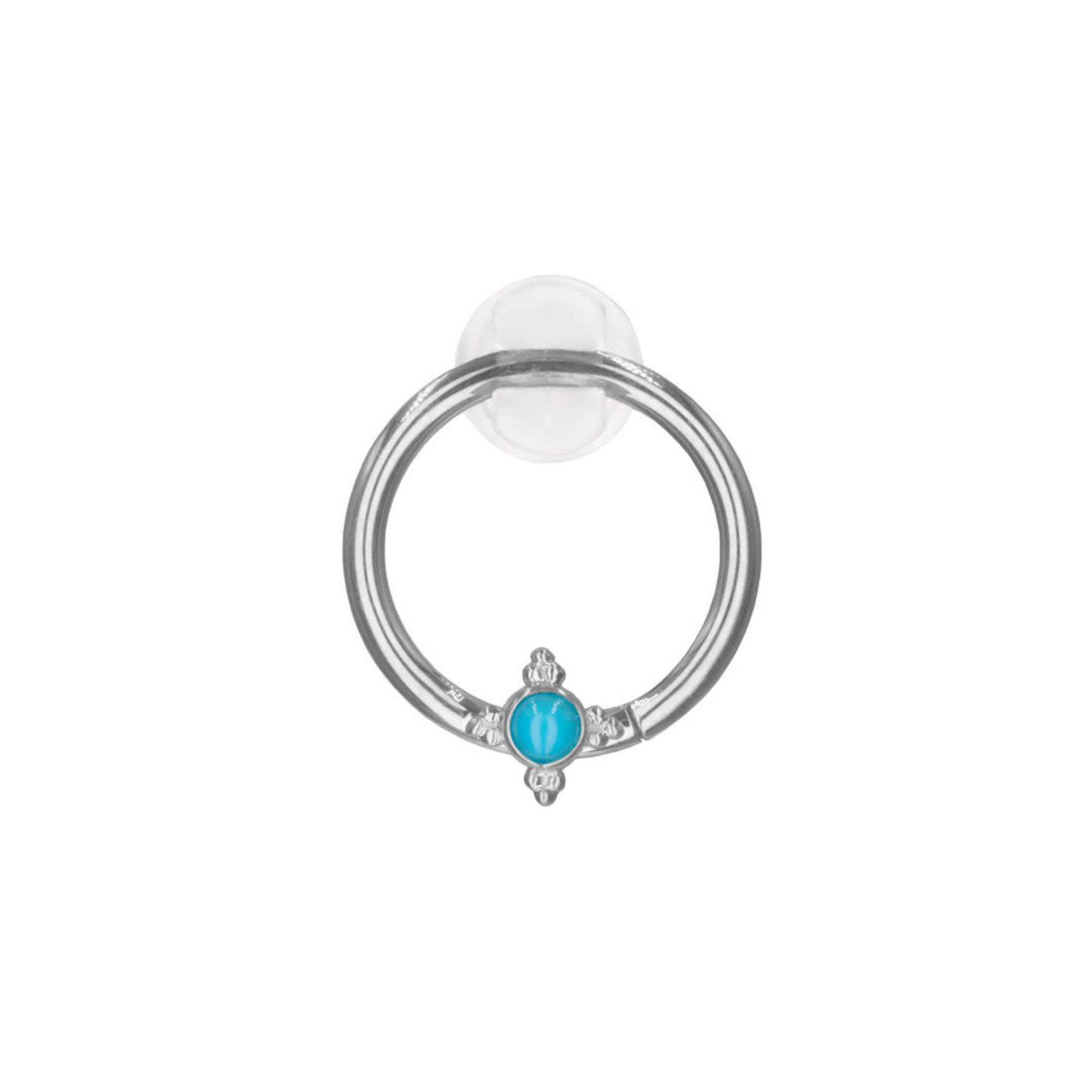 BVLA 16g BVLA Fixed ring with "Mini Kandy" and 2.0 turquoise