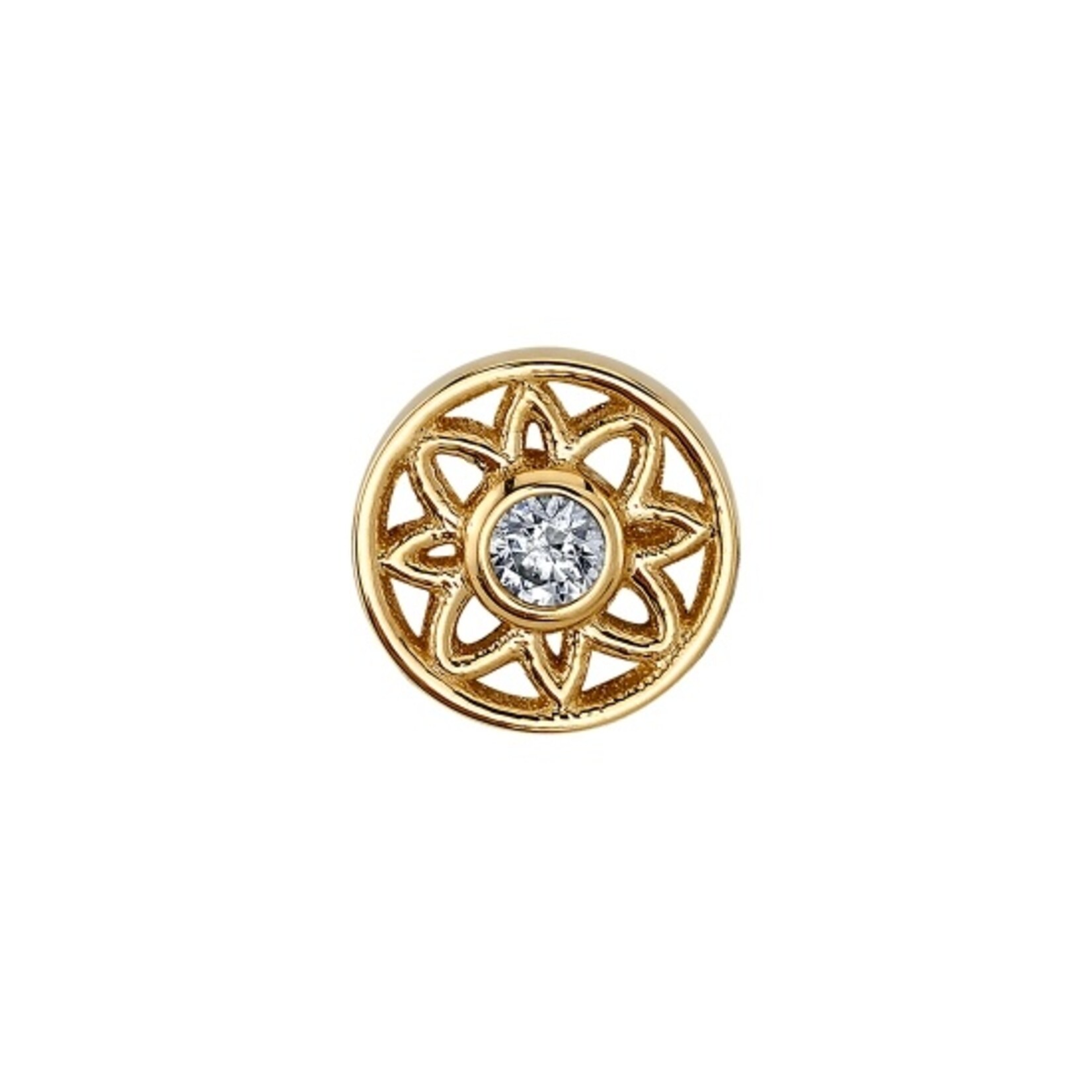 BVLA BVLA 7.0 "Paloma Flower" threaded end with 2.0 CZ