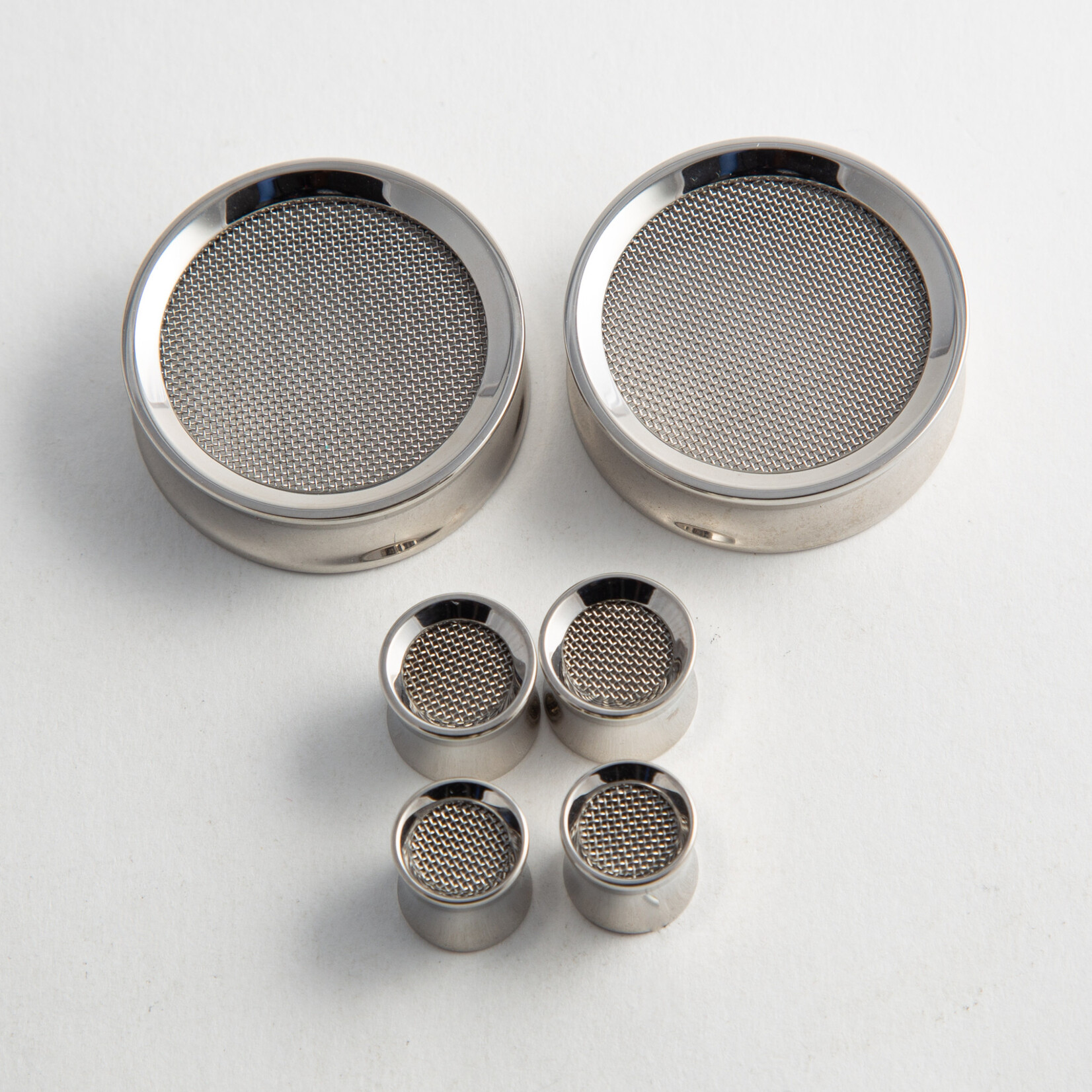 Reign Custom Design Reign Custom Design steel "Screens" double flared plug