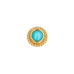 BVLA BVLA Yellow Gold "Braided Choctaw" with Turquoise