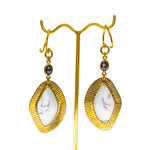 Diablo Organics Diablo Organics Brass Free-Form Vintage Dangles