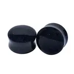 Diablo Organics Diablo Organics Double Flared Blue Goldstone Plugs