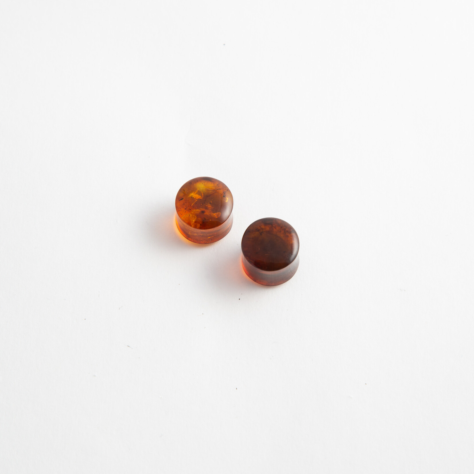 Diablo Organics Diablo Organics double flared  baltic amber plugs