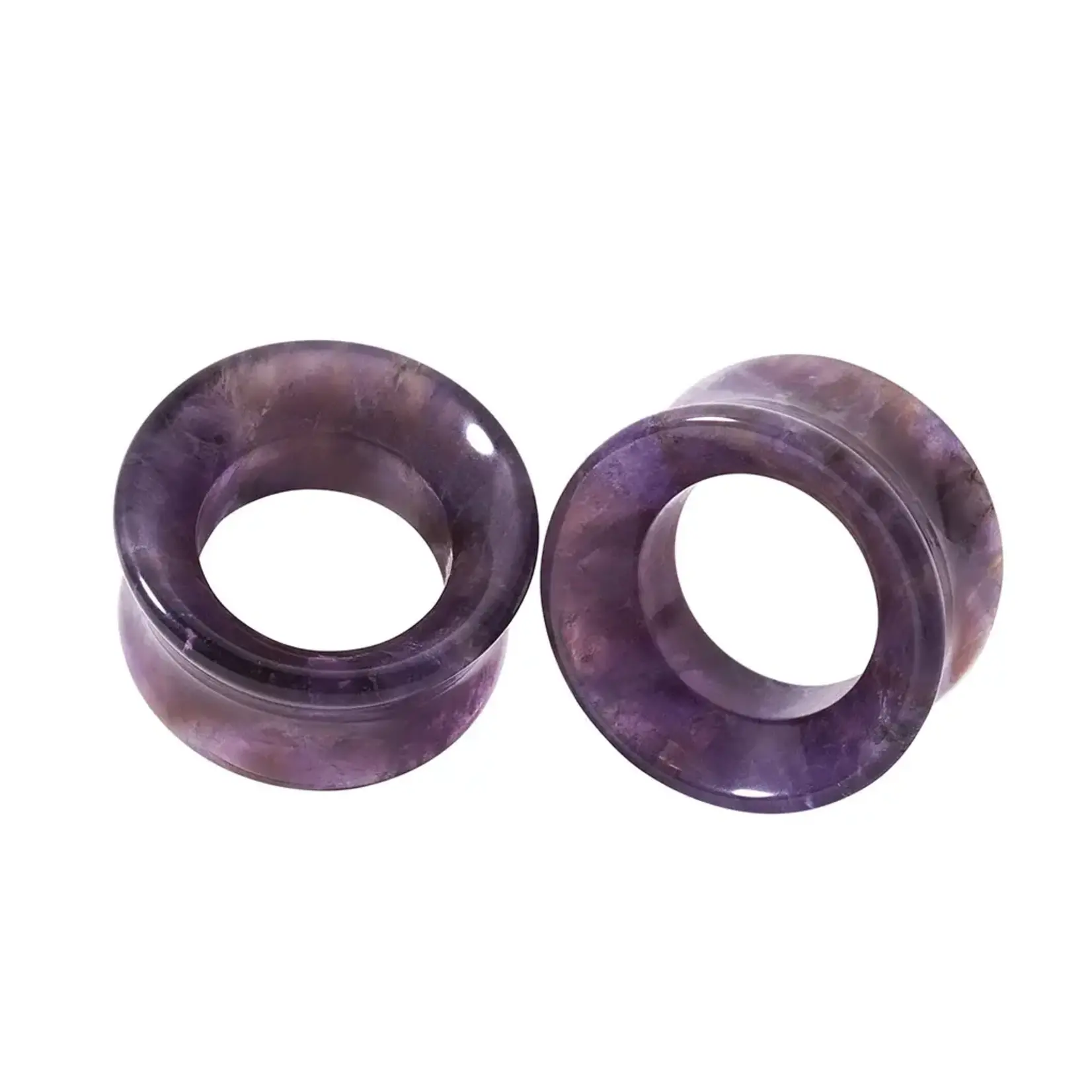 Diablo Organics Diablo Organics Double Flared Amethyst Eyelets