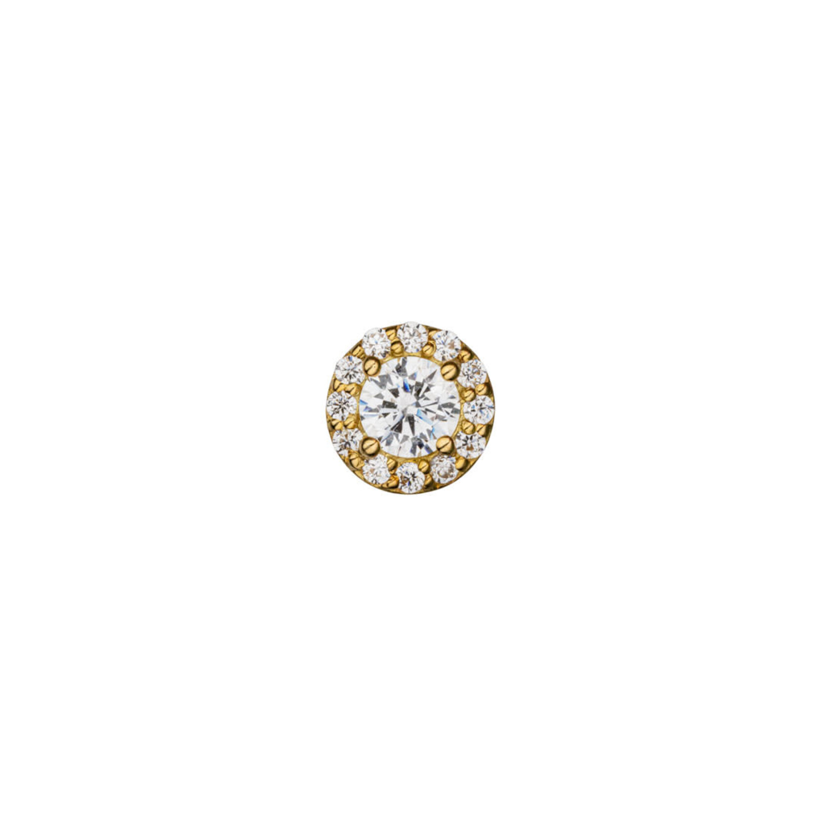 BVLA BVLA 6.5 "Altura" threaded end with 12x 1.25 CZ with a 4.0 CZ center