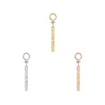 Buddha Jewelry Organics BJO "Labyrinth" Charm with CZ