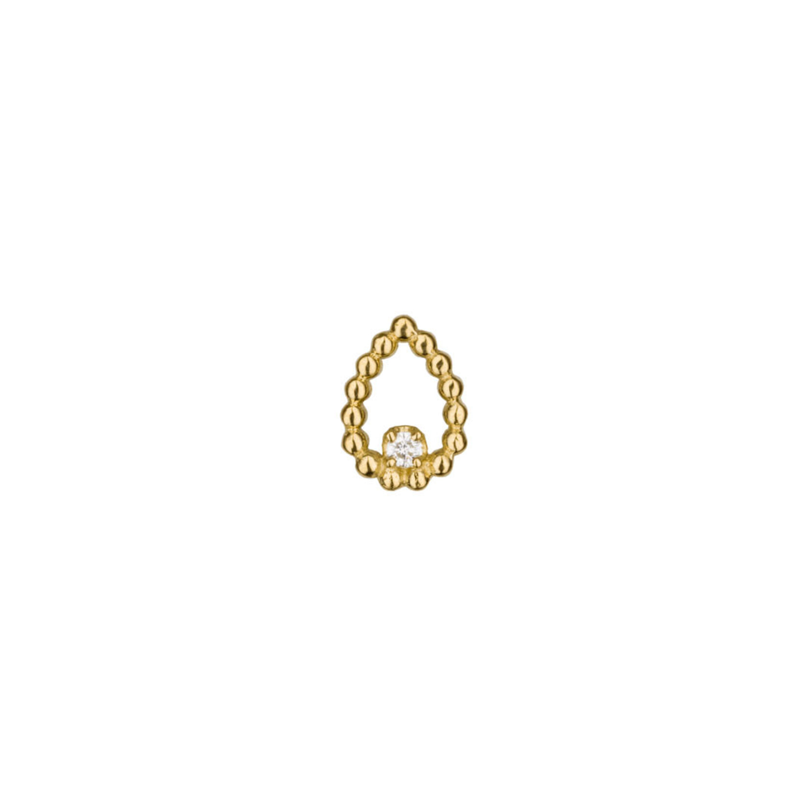 BVLA BVLA 6x4 "Sophie Tear" threaded end with 1.25 VS1 diamond