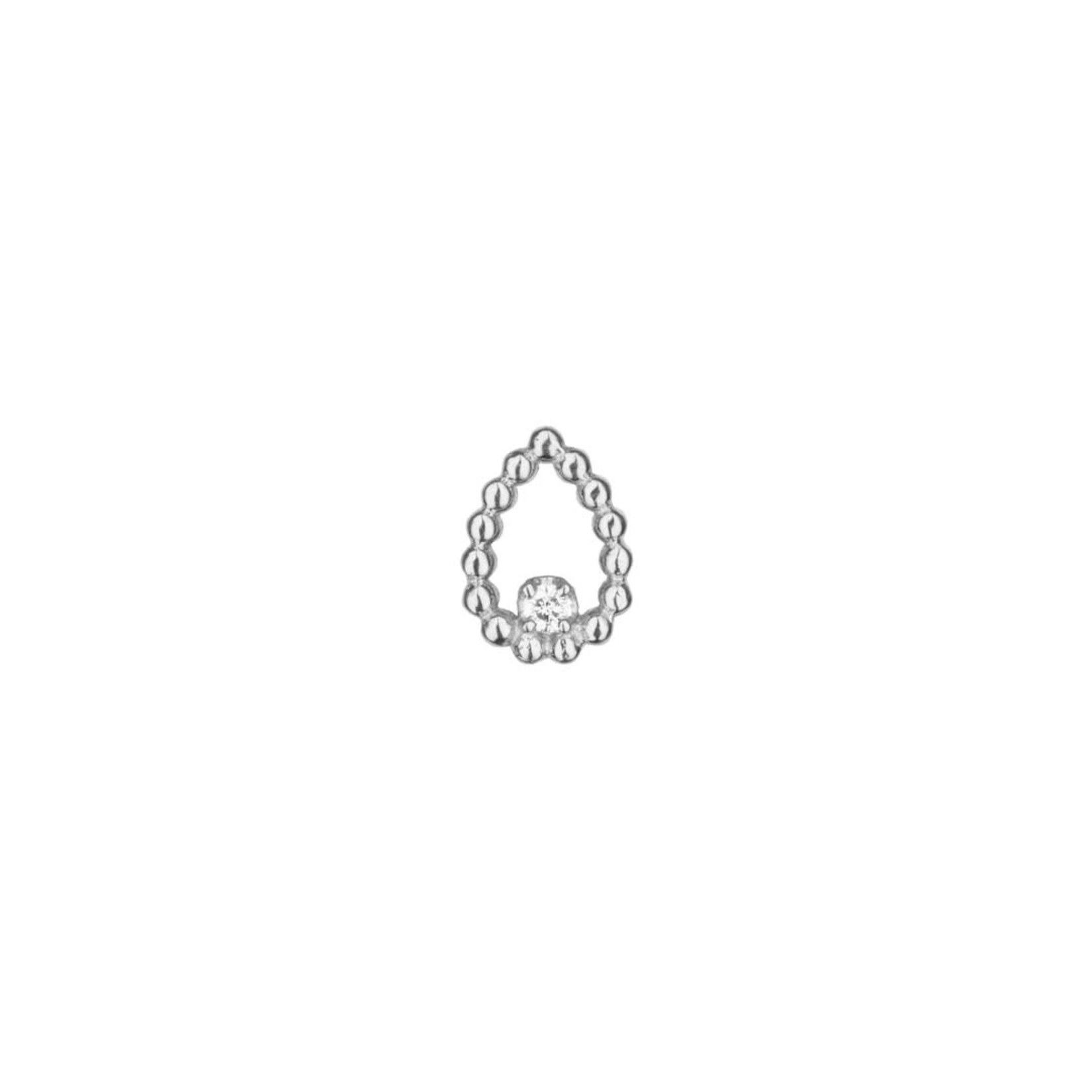 BVLA BVLA 6x4 "Sophie Tear" threaded end with 1.25 VS1 diamond