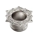 Tawapa Tawapa Silver Double Fared Lotus Eyelets