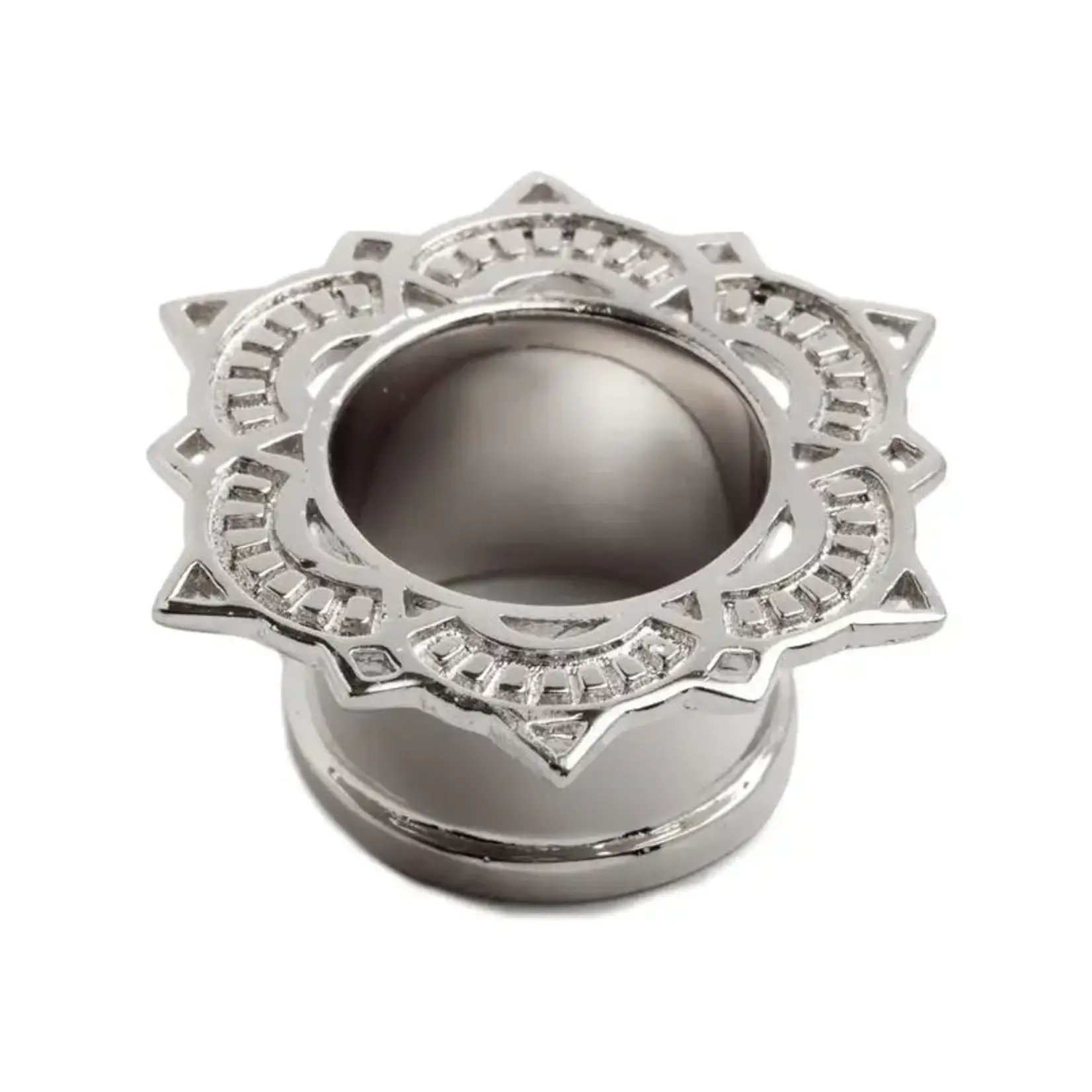 Tawapa Tawapa silver double flared Lotus eyelets