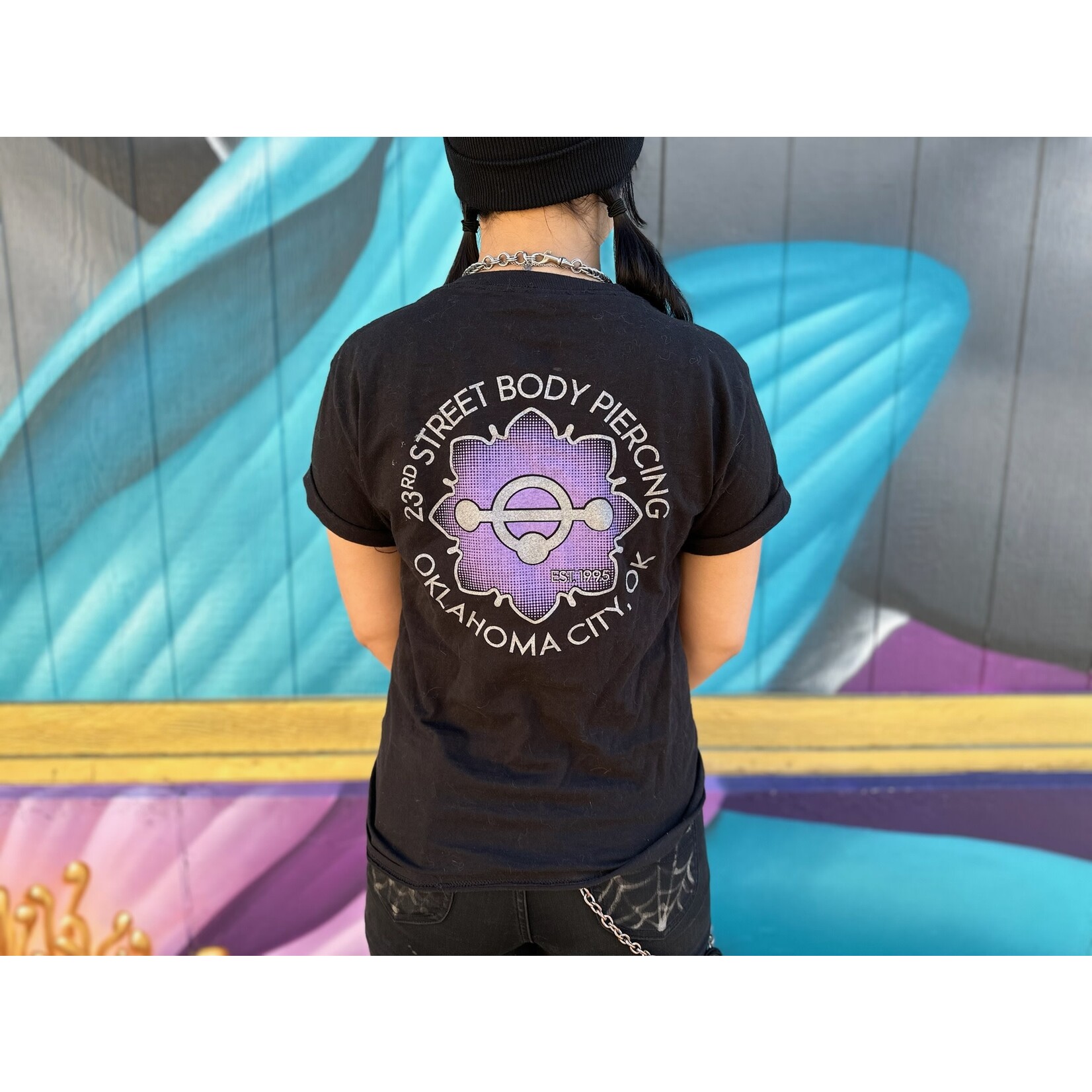 23rd Street Body Piercing t-shirt - 25 year anniversary
