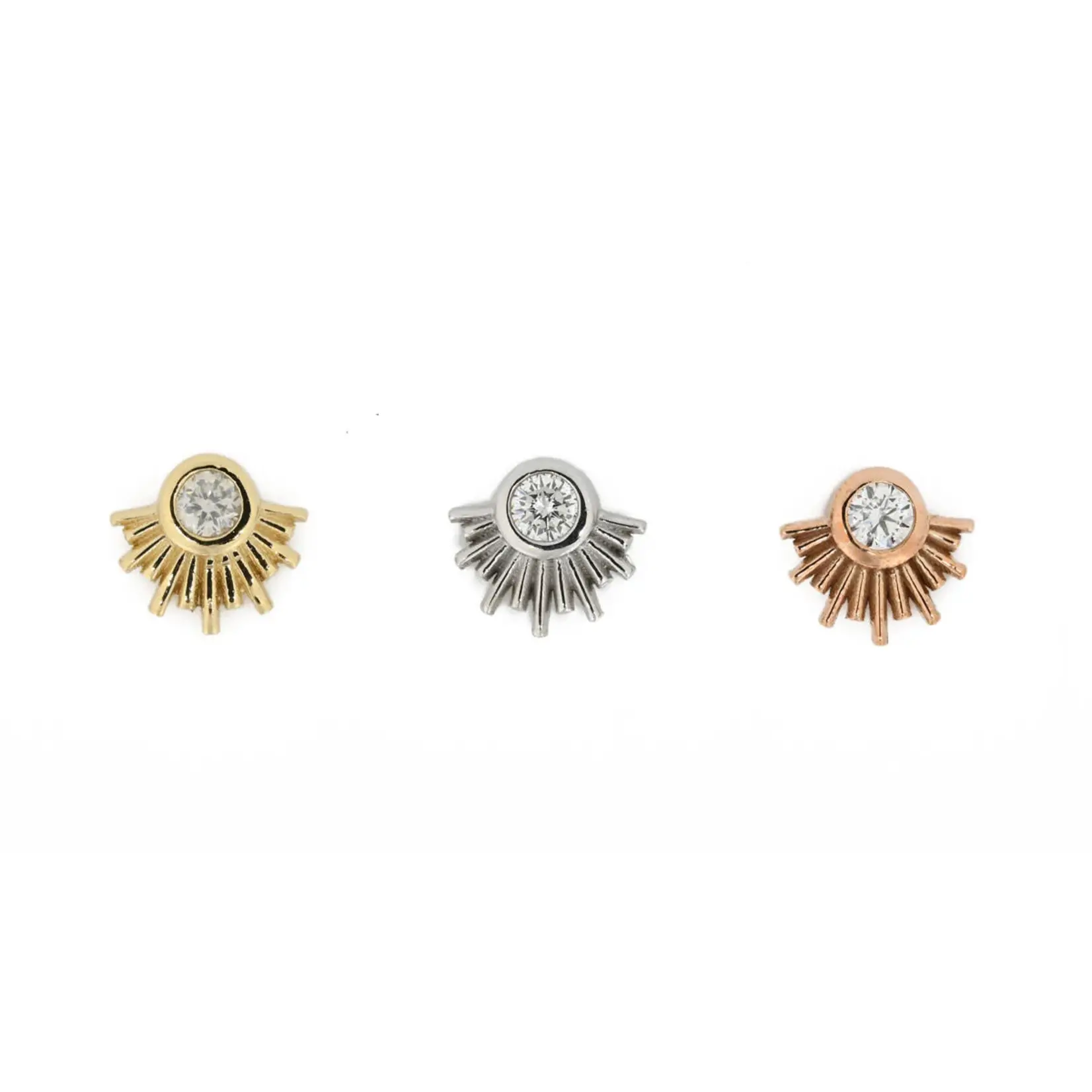 Tawapa Tawapa "Blaze" press fit end with 2.0 diamond