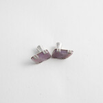 Diablo Organics Diablo Organics Free-Form Plug with Purple Calcedony