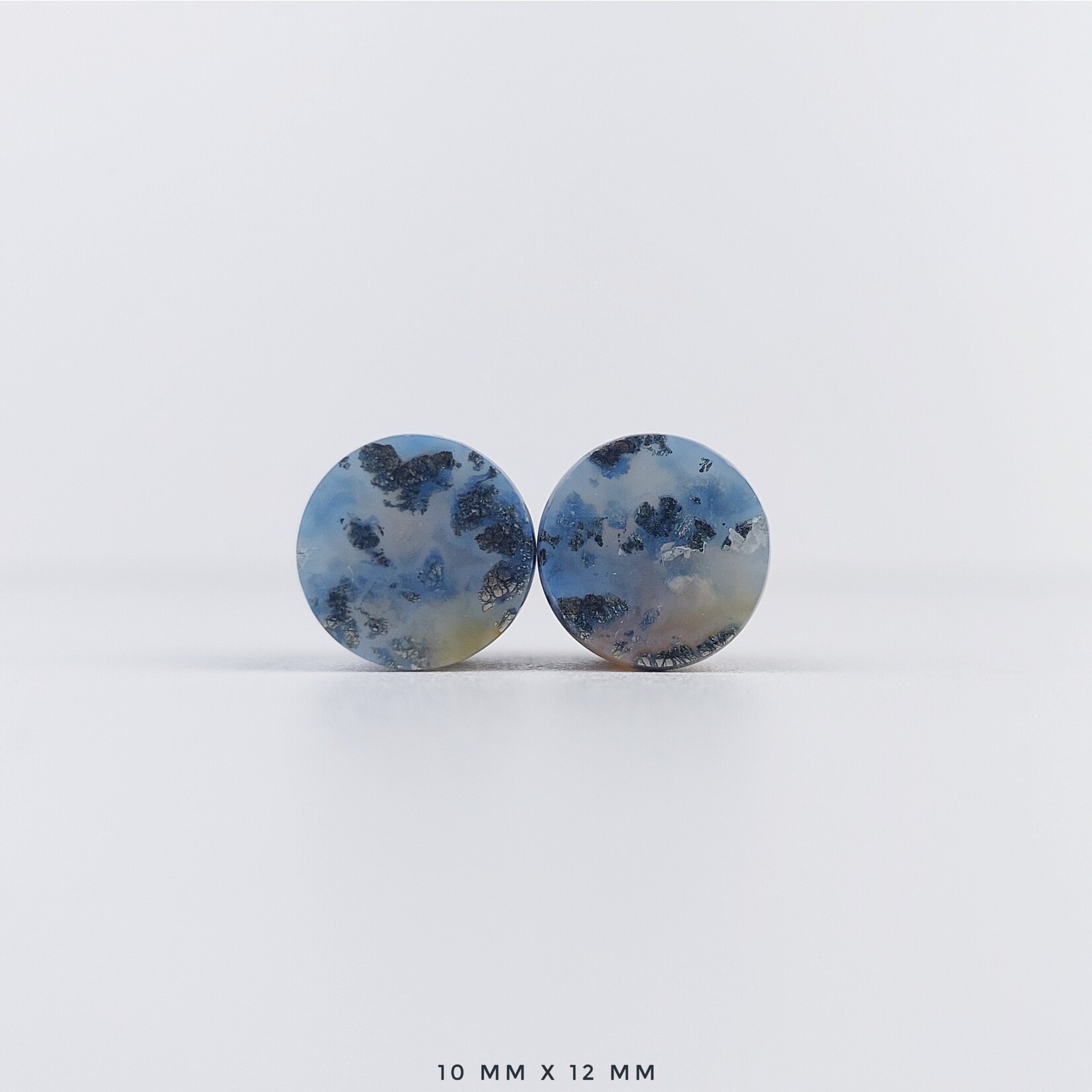 Grit Lapidary Grit Lapidary premium double flared Marcasite in Agate plugs