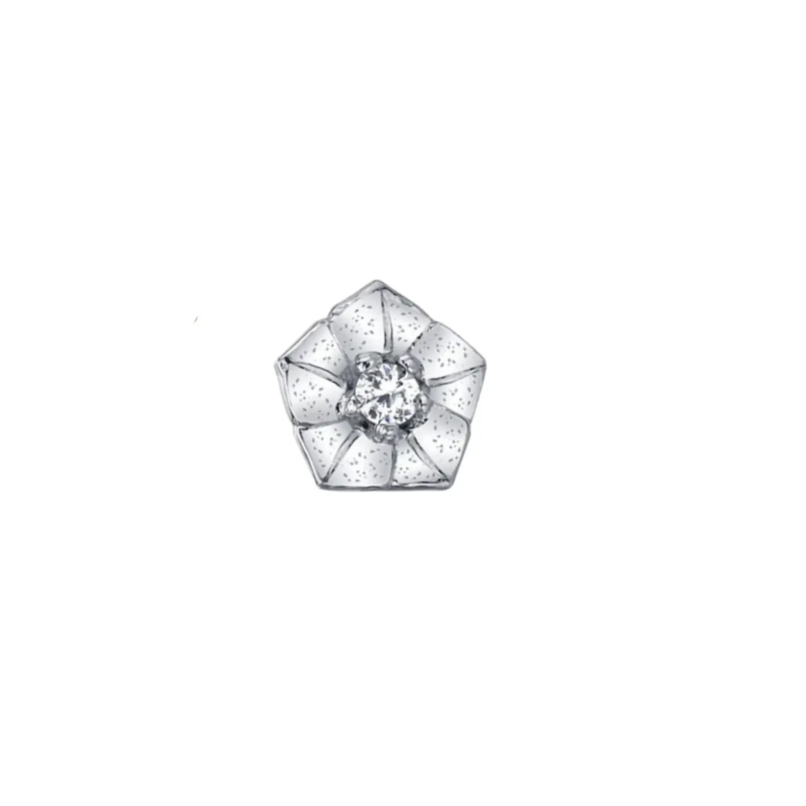 BVLA BVLA "Morning Glory" threaded end with 1.25 CZ