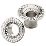 Tawapa Tawapa Silver "Black Hole" Double Flared Eyelets