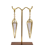 Safe Product Brass Hanging Design with Amethyst