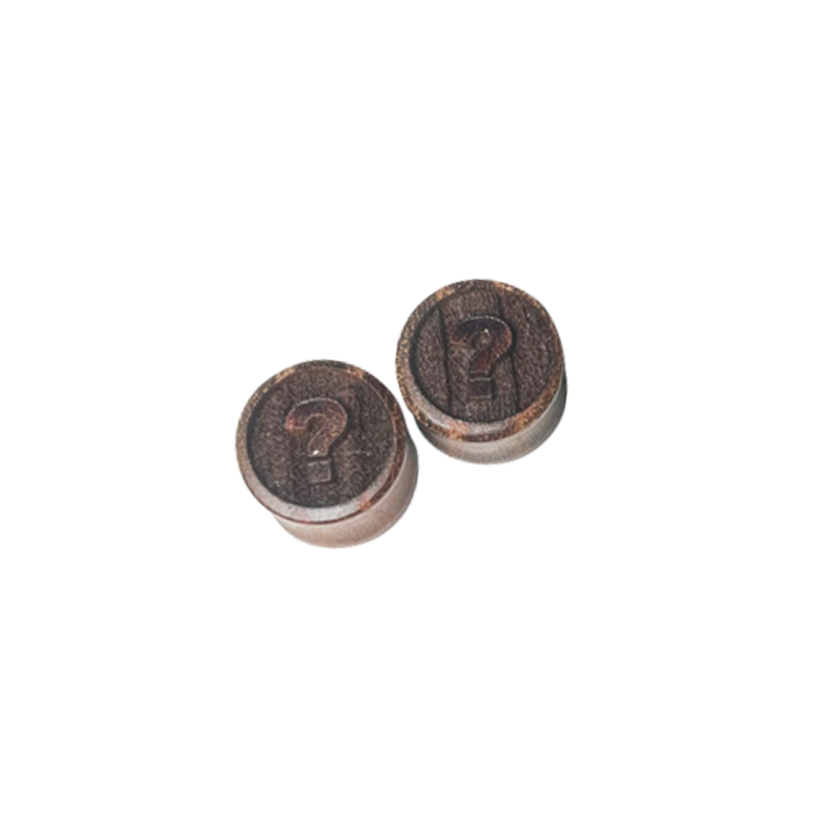 Modifika wood double flared etched plugs.