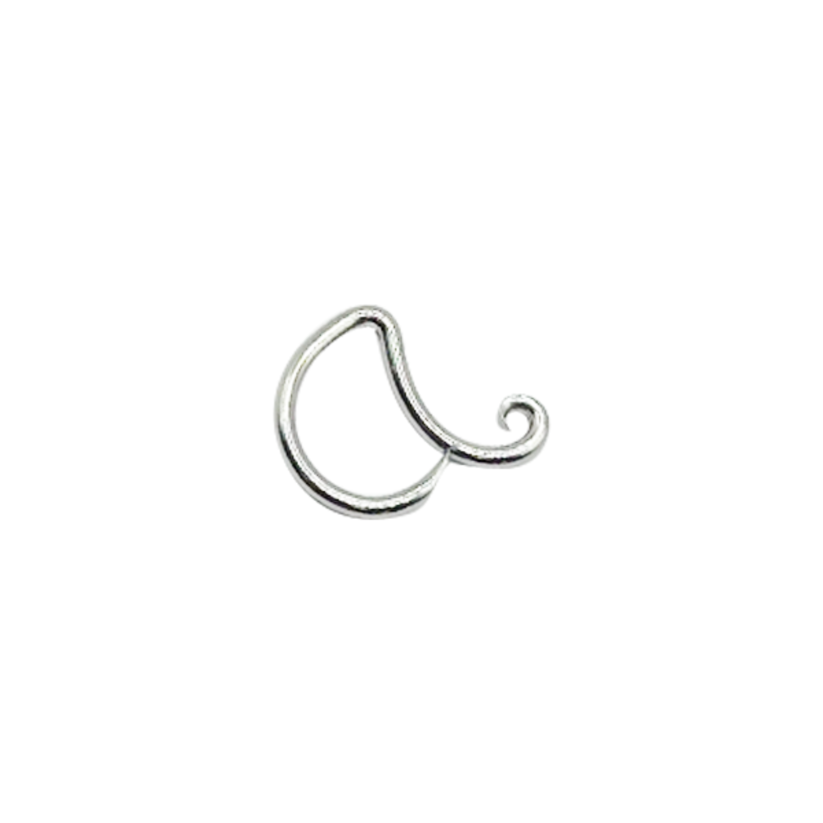 Interstellar Jewelry Productions Interstellar Jewelry Productions 16g niobium "Velorum" daith seam ring