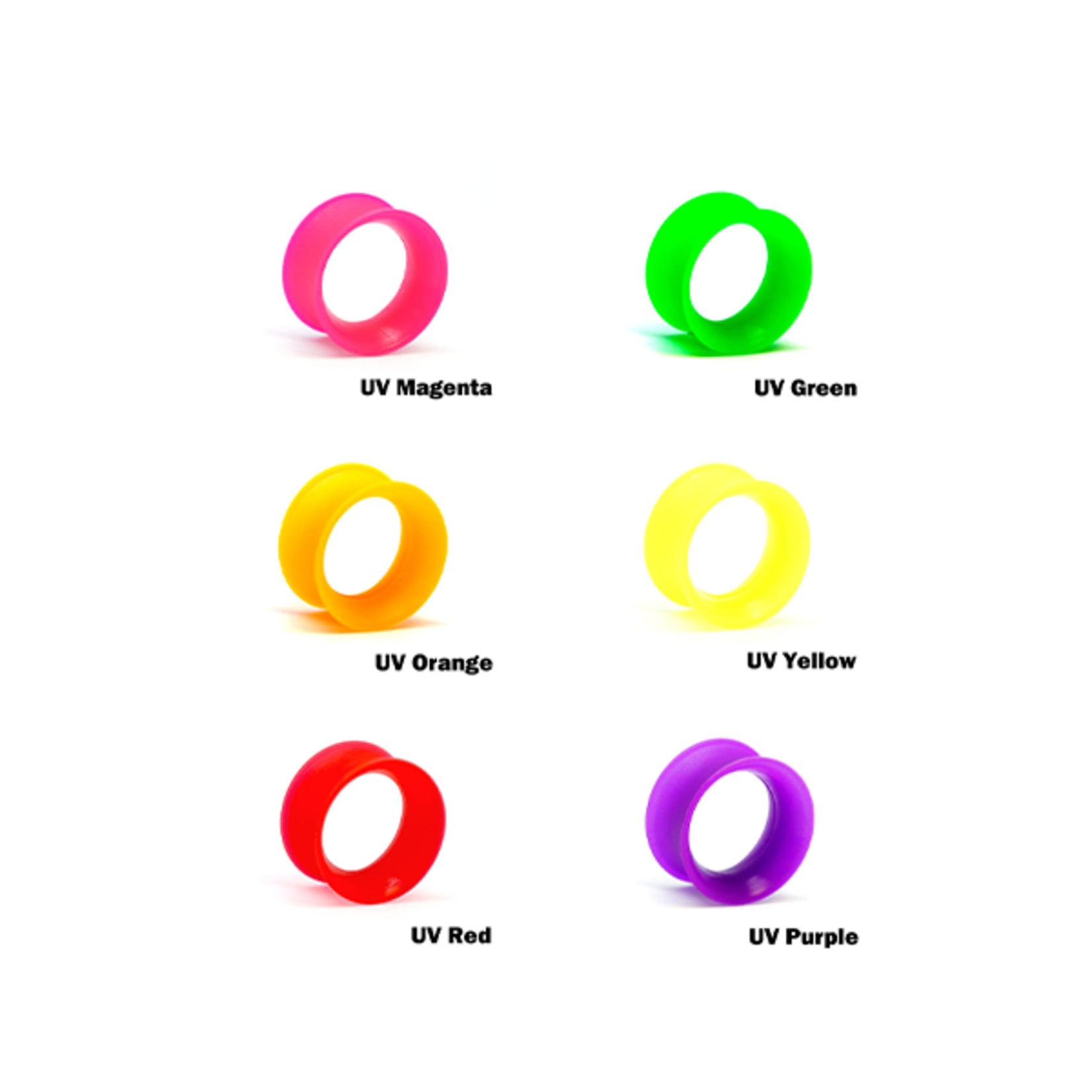 KAOS Softwear Kaos Softwear Silicone Earskins - UV Reactive