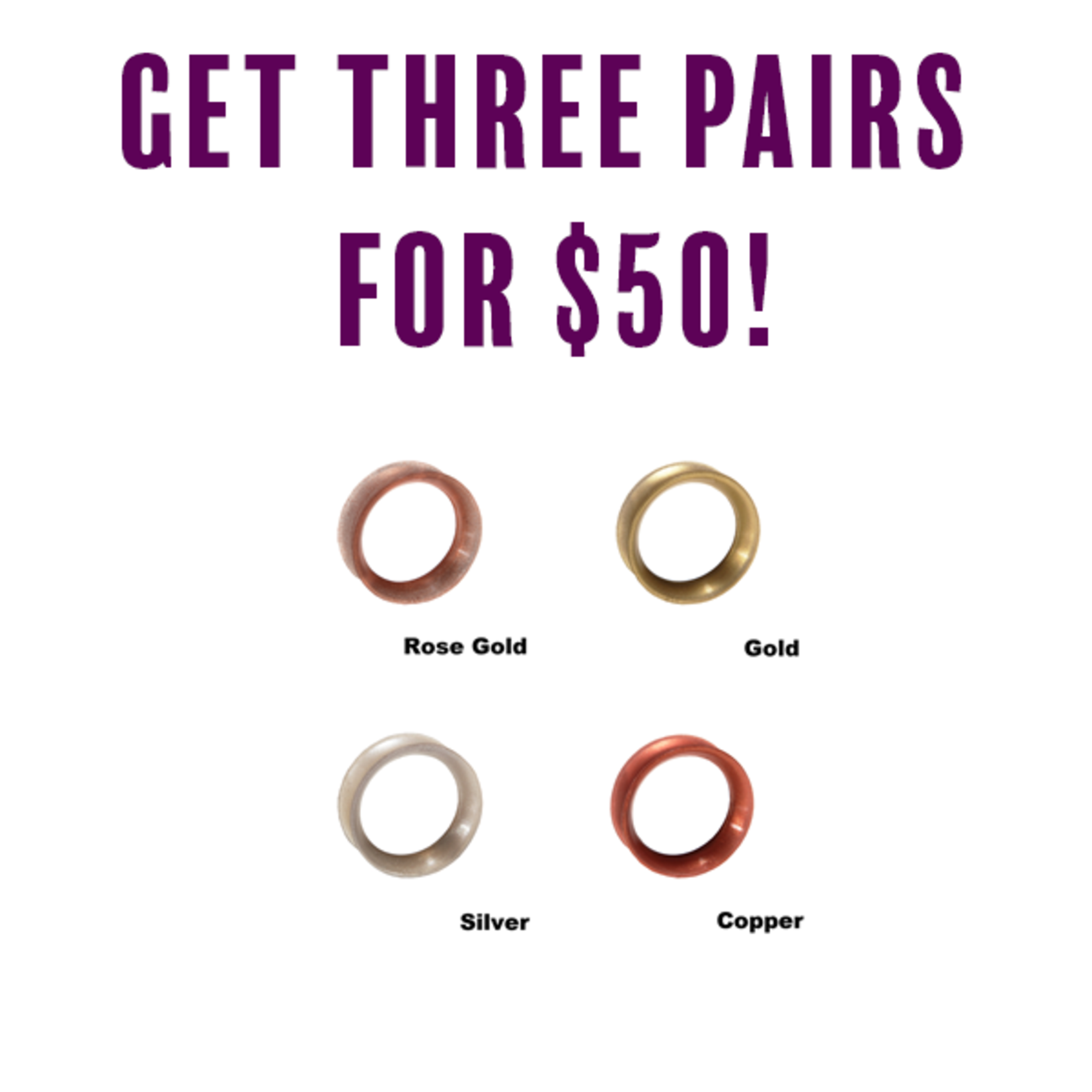KAOS Softwear Kaos Softwear Silicone Earskins - Metallic