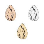 BVLA BVLA 3x2 Hammered Teardrop