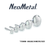 Neometal Neometal Titanium Disk Press-Fit End