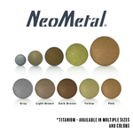 Neometal Neometal Titanium Textured Disk Press-Fit End
