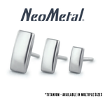 Neometal Neometal Titanium Rectangle Press-Fit End