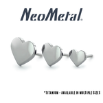 Neometal Neometal Titanium Heart Press-Fit End