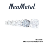 Neometal Neometal Titanium 4.0mm Prong-Set Gem Press-Fit End