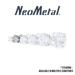 Neometal Neometal Titanium 2.0mm Prong-Set Gem Press-Fit End