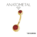 Anatometal Anatometal 14g 3/8 Regular Navel Curve