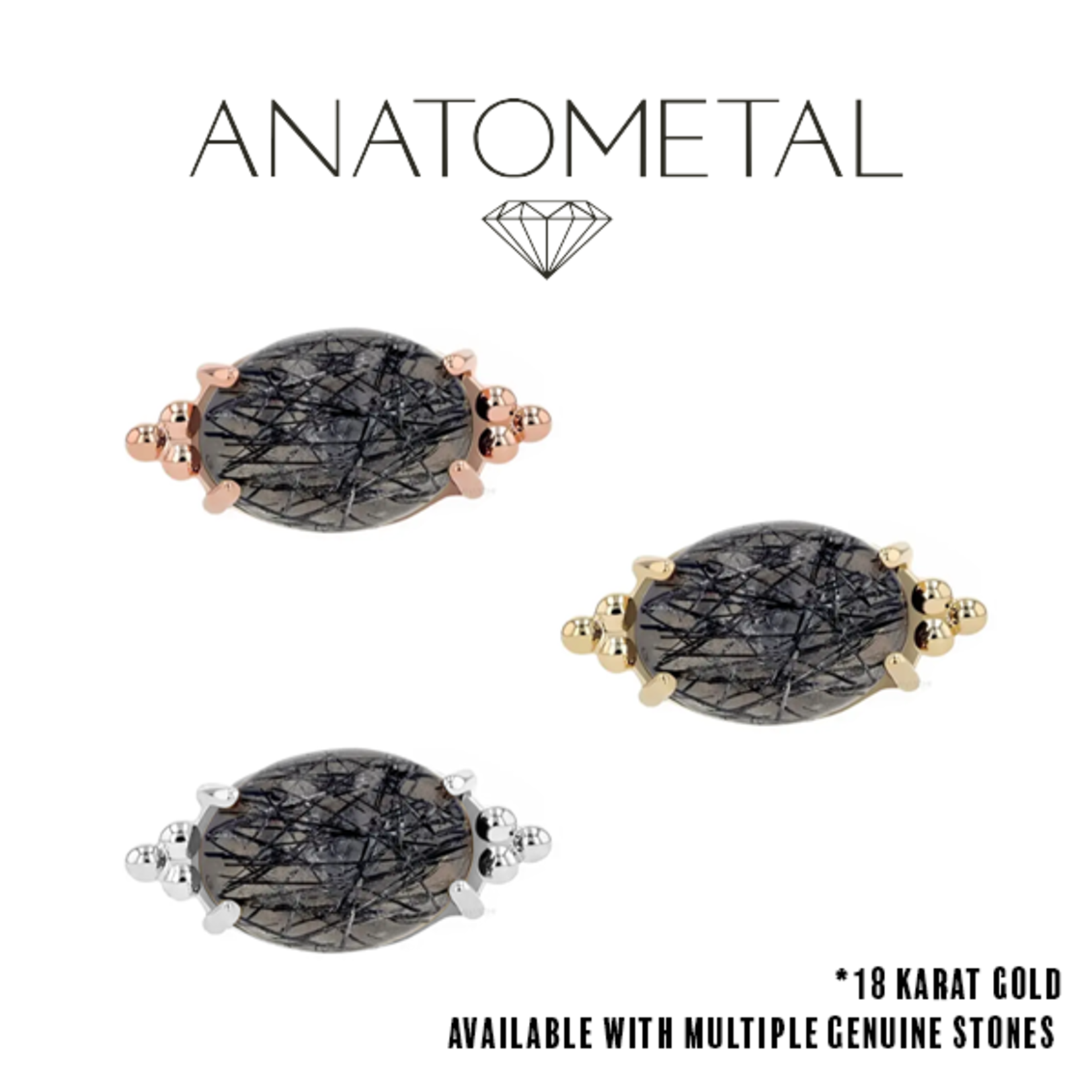 Anatometal Anatometal 6x8 FaraTá threaded end